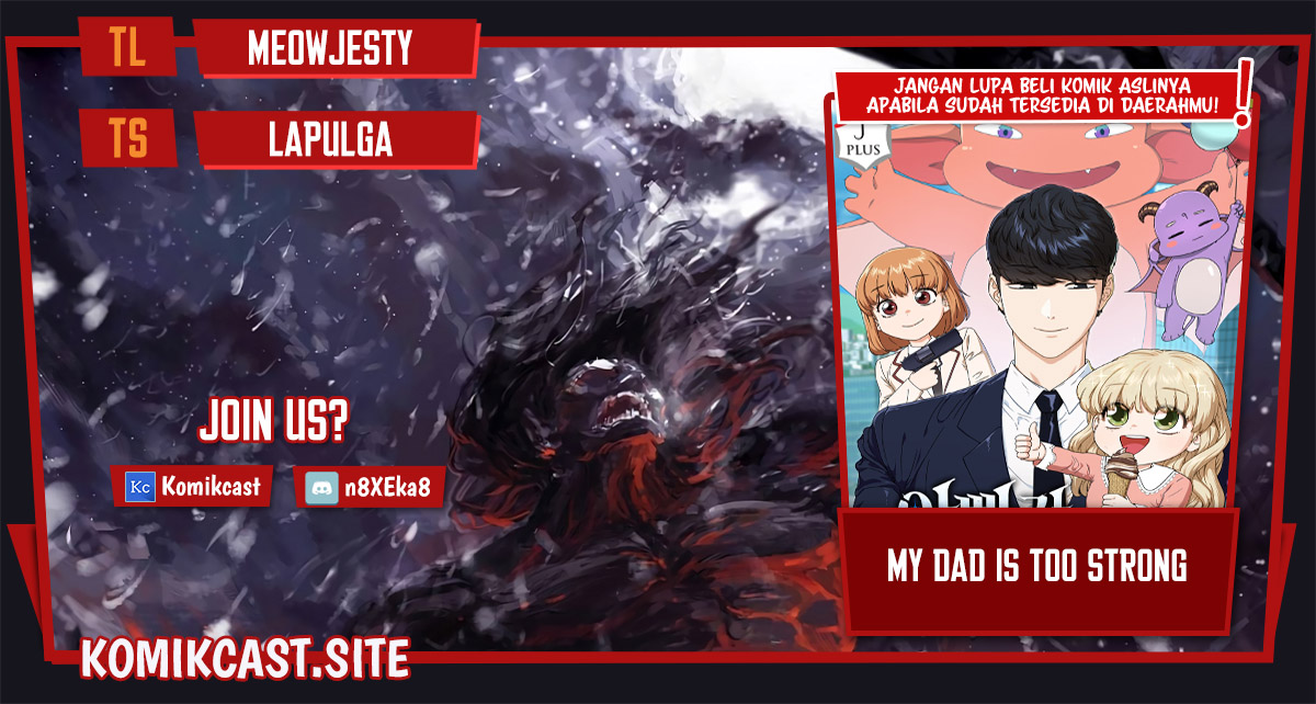 My Dad Is Too Strong Chapter 120 - halaman 1