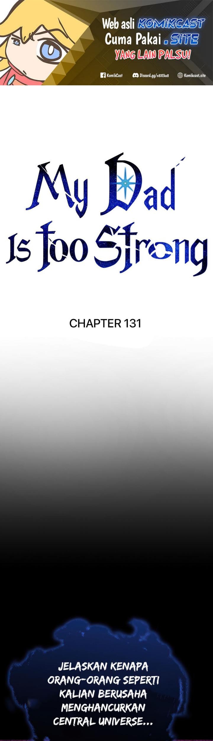 My Dad Is Too Strong Chapter 131 - halaman 2