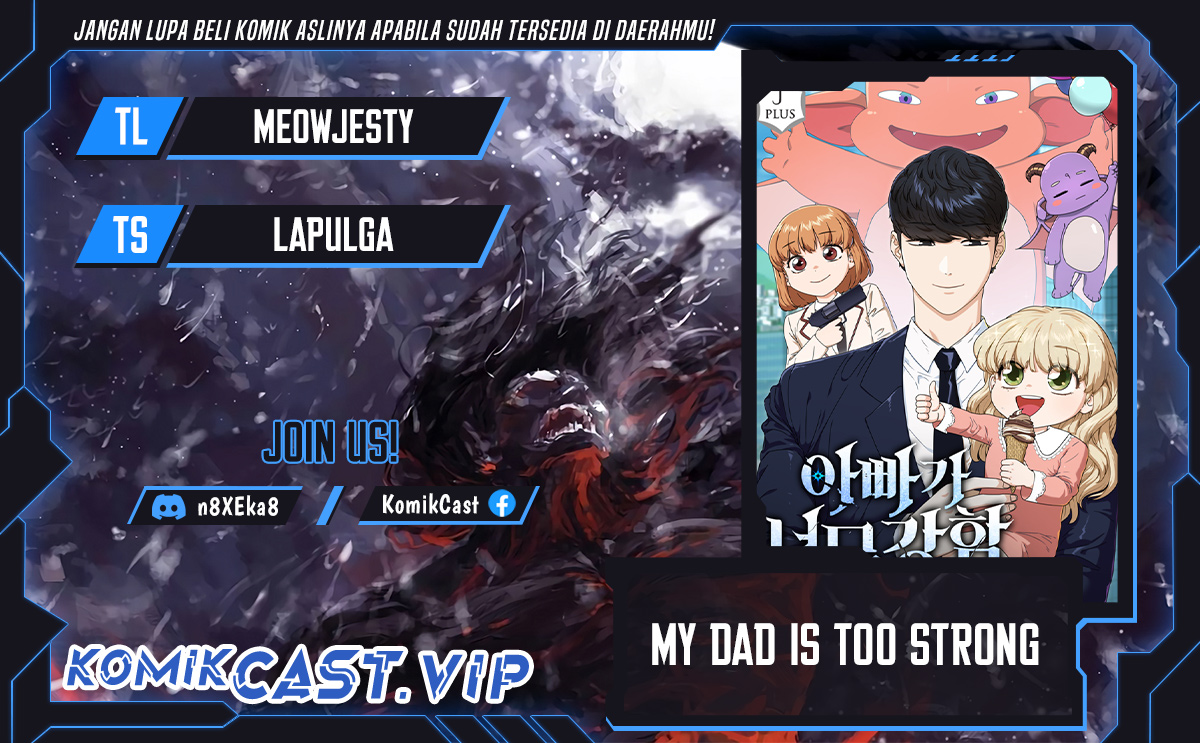 My Dad Is Too Strong Chapter 143 - halaman 1
