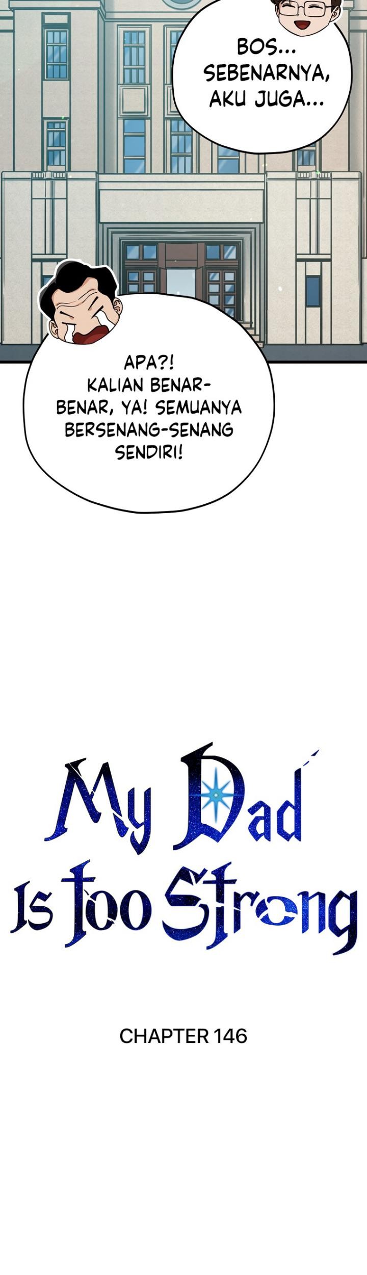 My Dad Is Too Strong Chapter 146 - halaman 22