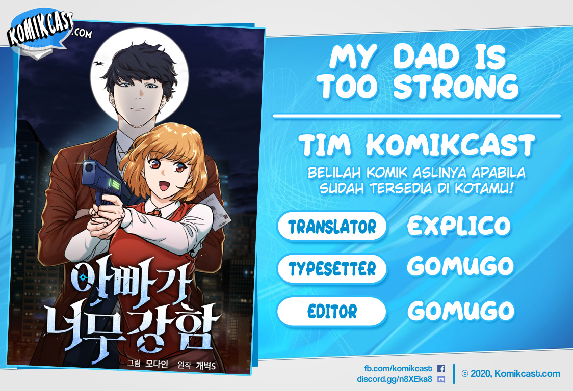 My Dad Is Too Strong Chapter 20 - halaman 1