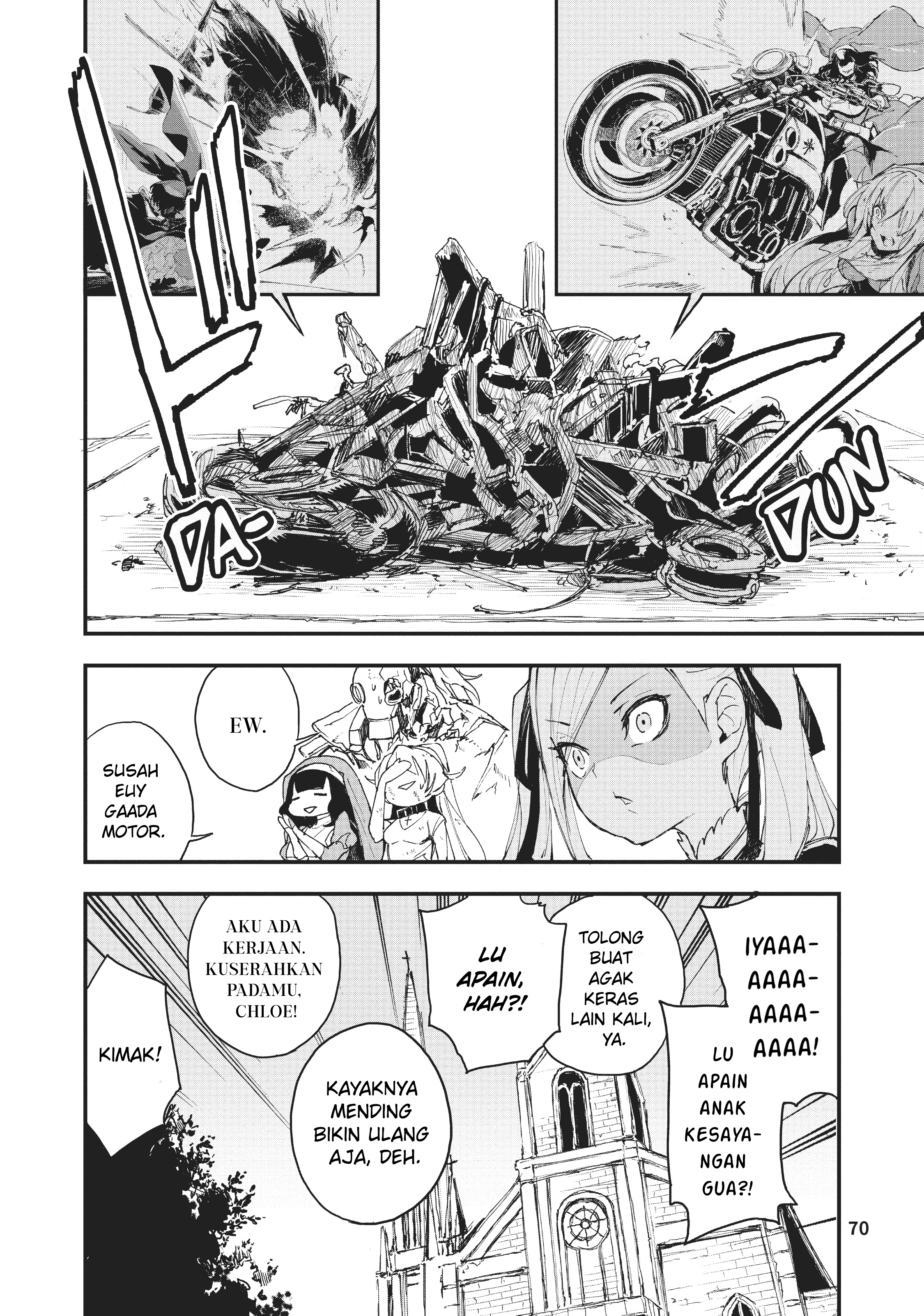 My Dad Is Too Strong Chapter 44 - halaman 33