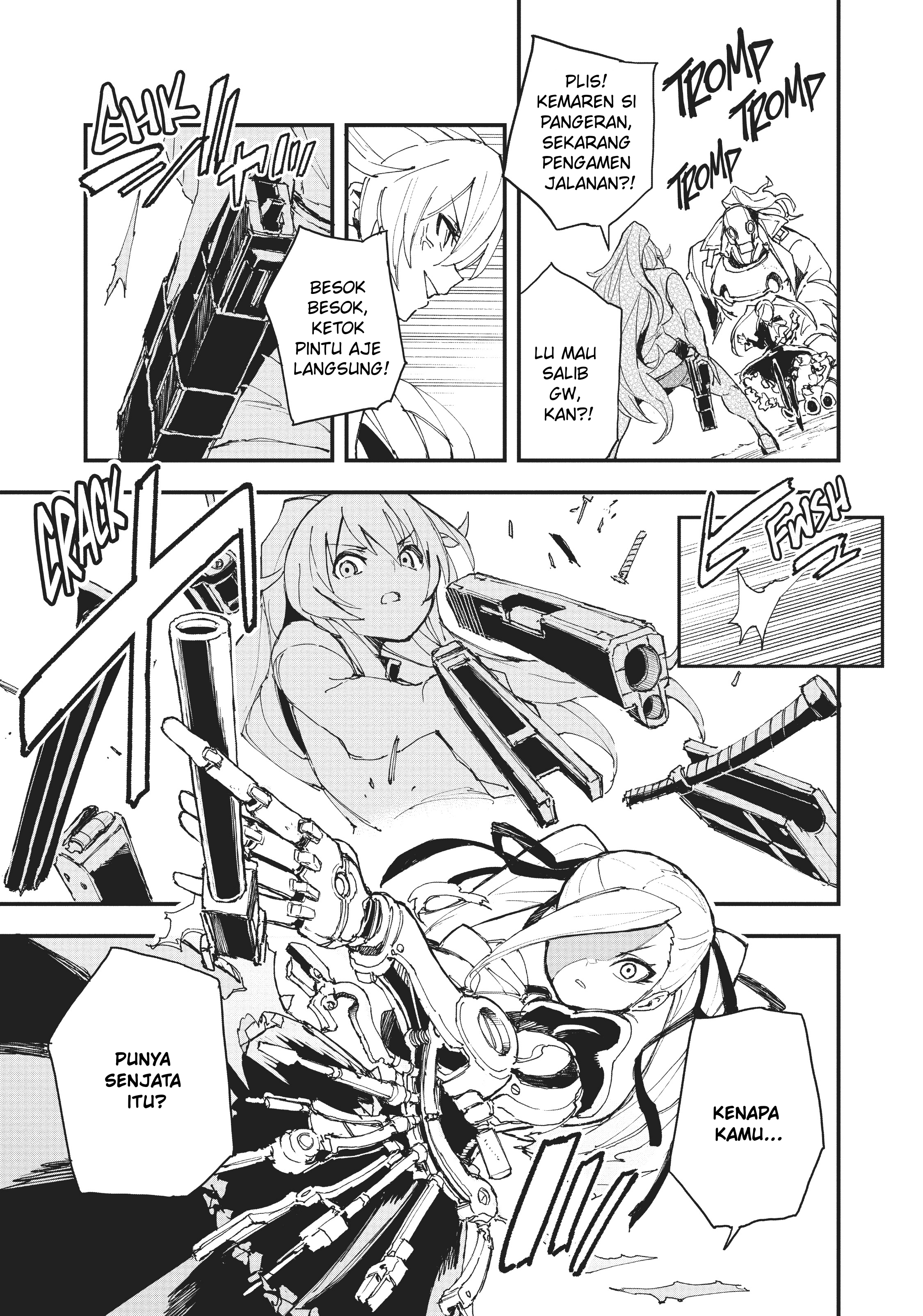 My Dad Is Too Strong Chapter 44 - halaman 9