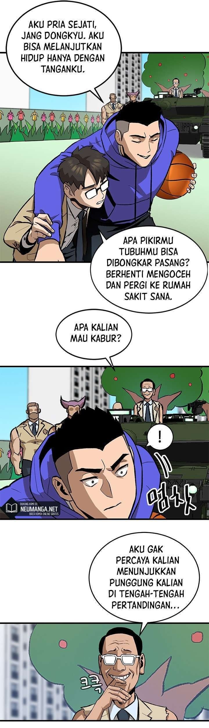 My Dad Is Too Strong Chapter 57 - halaman 18