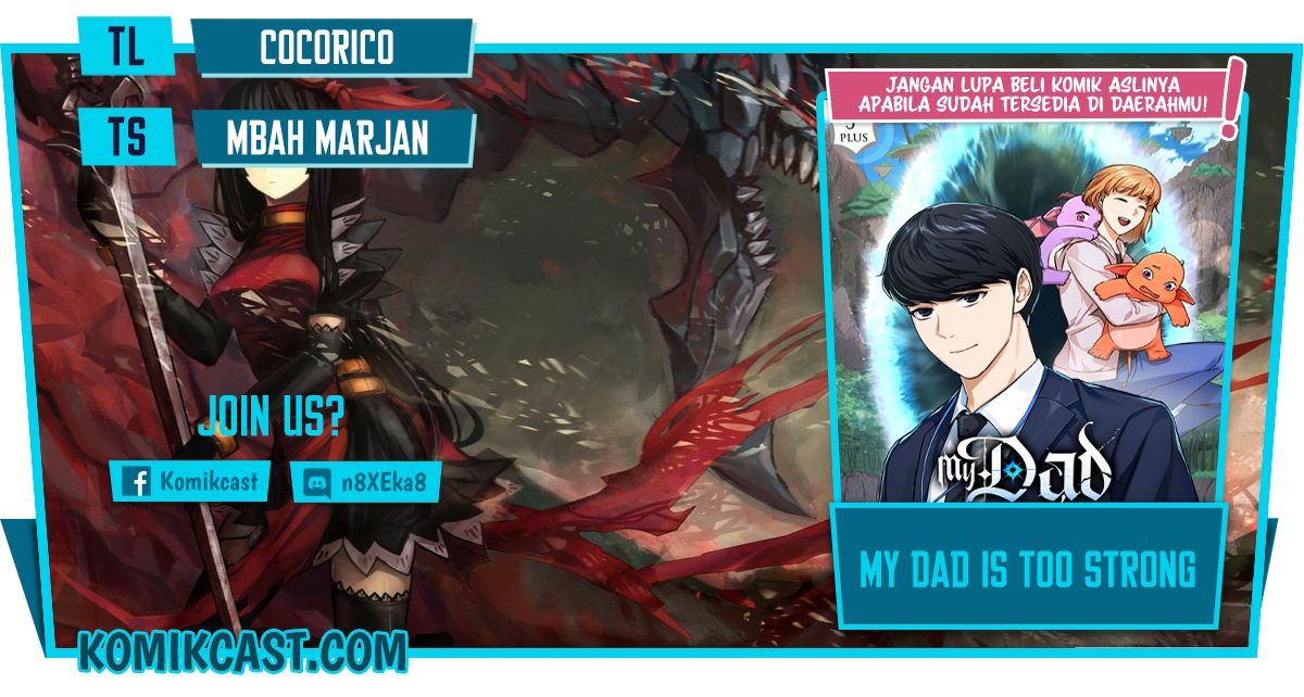 My Dad Is Too Strong Chapter 65 - halaman 1