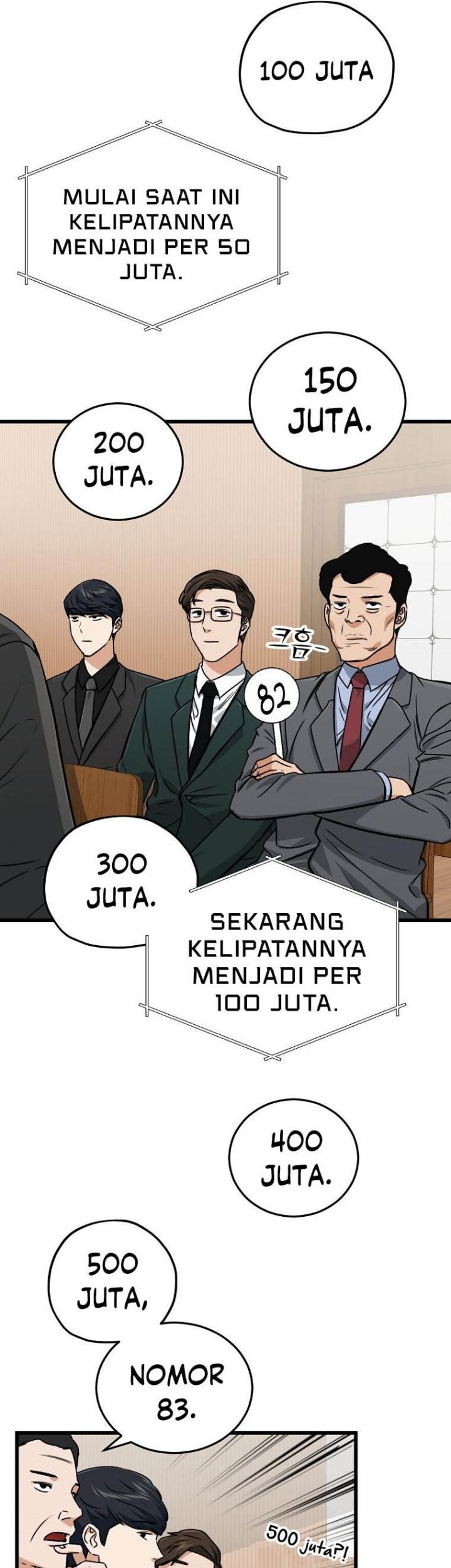 My Dad Is Too Strong Chapter 67 - halaman 54