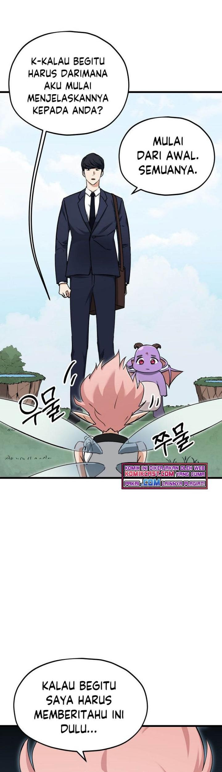 My Dad Is Too Strong Chapter 68 - halaman 60