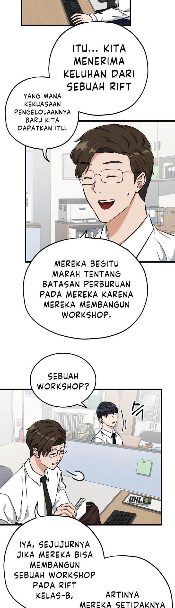 My Dad Is Too Strong Chapter 71 - halaman 52