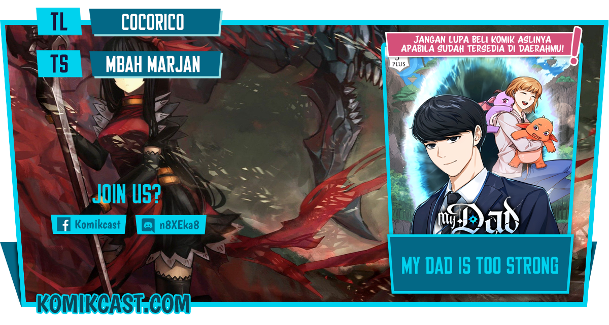 My Dad Is Too Strong Chapter 76 - halaman 1