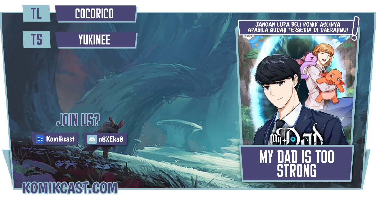 My Dad Is Too Strong Chapter 82 - halaman 1