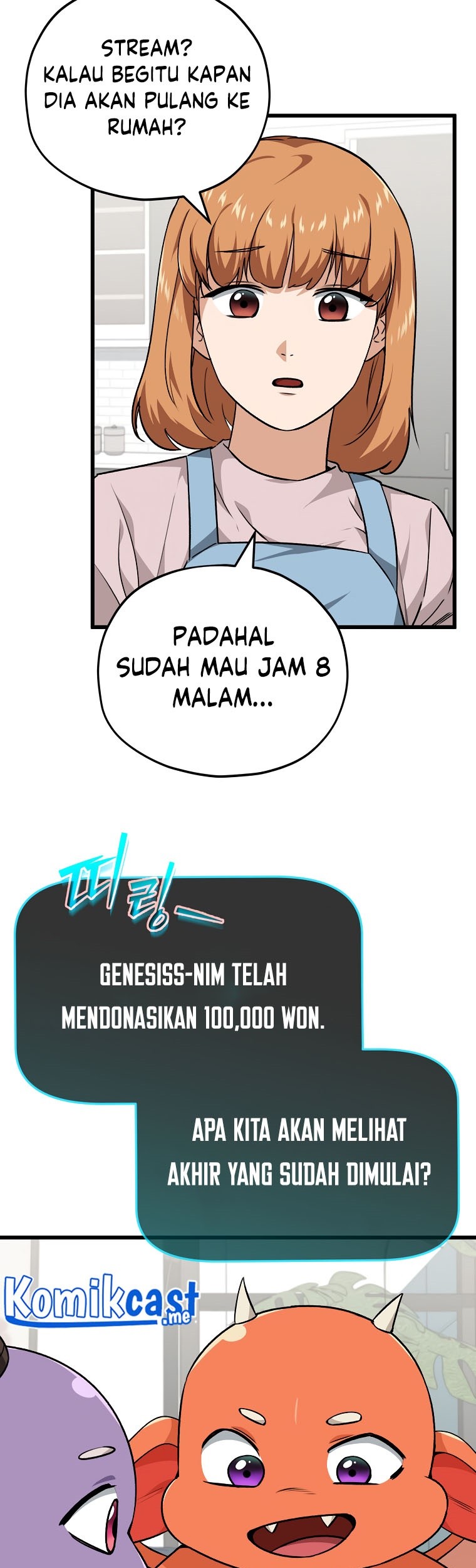 My Dad Is Too Strong Chapter 85 - halaman 61