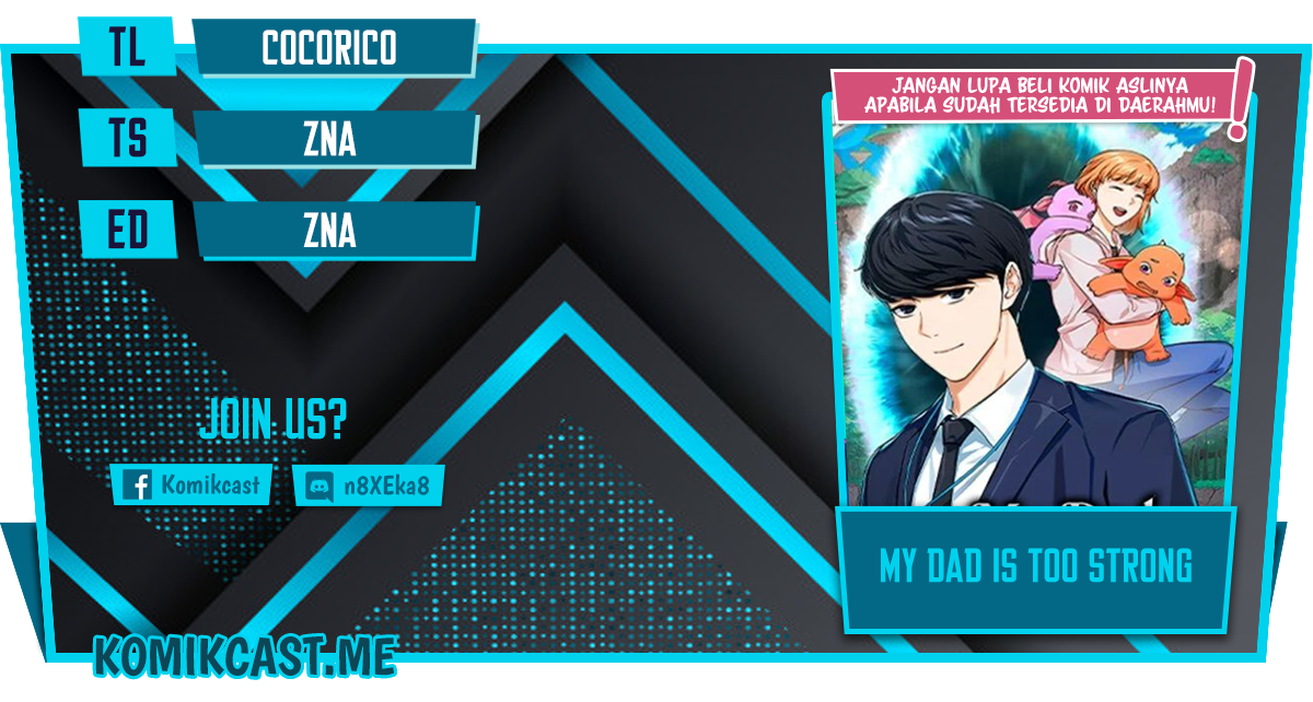 My Dad Is Too Strong Chapter 86 - halaman 1