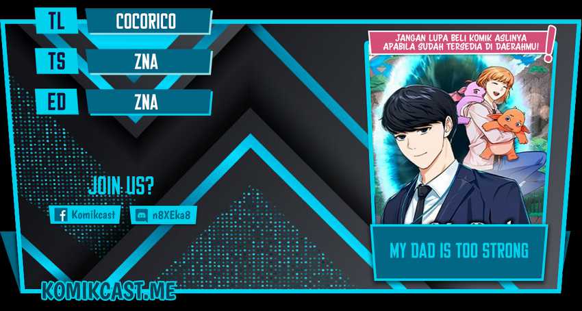 My Dad Is Too Strong Chapter 87 - halaman 1
