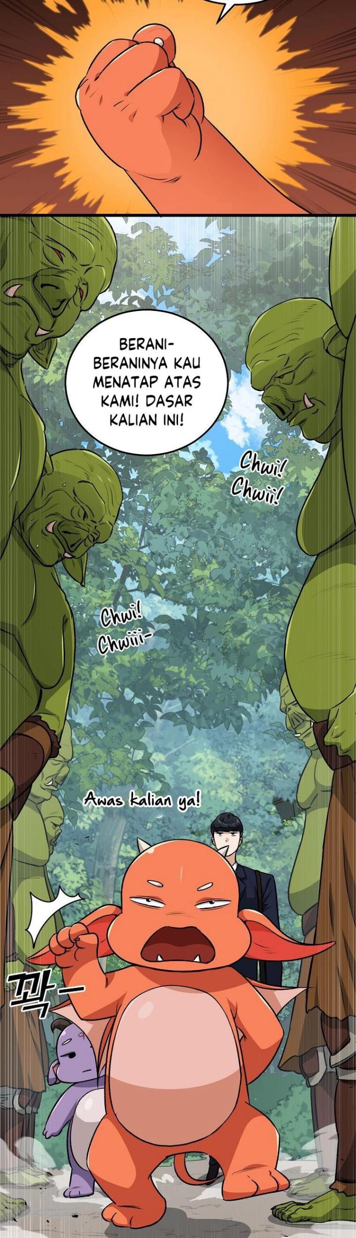 My Dad Is Too Strong Chapter 90 - halaman 55