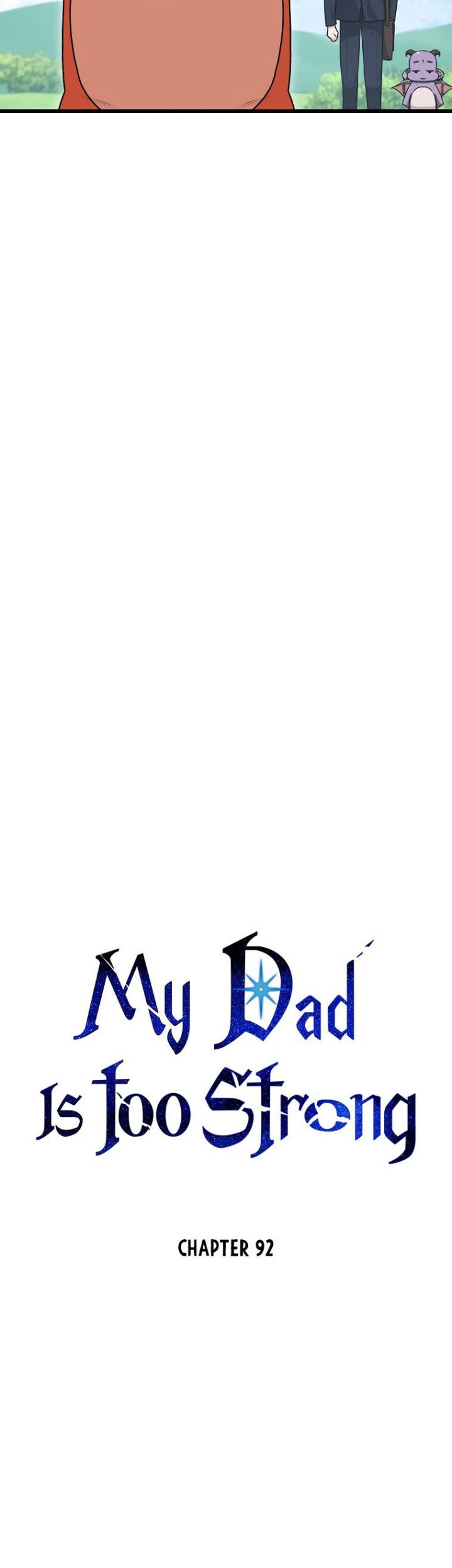 My Dad Is Too Strong Chapter 92 - halaman 9