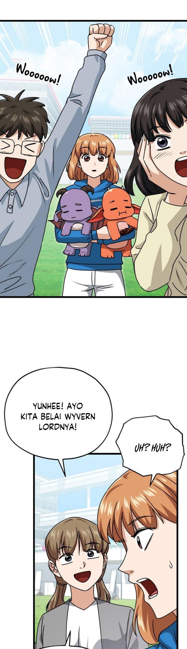My Dad Is Too Strong Chapter 99 - halaman 10