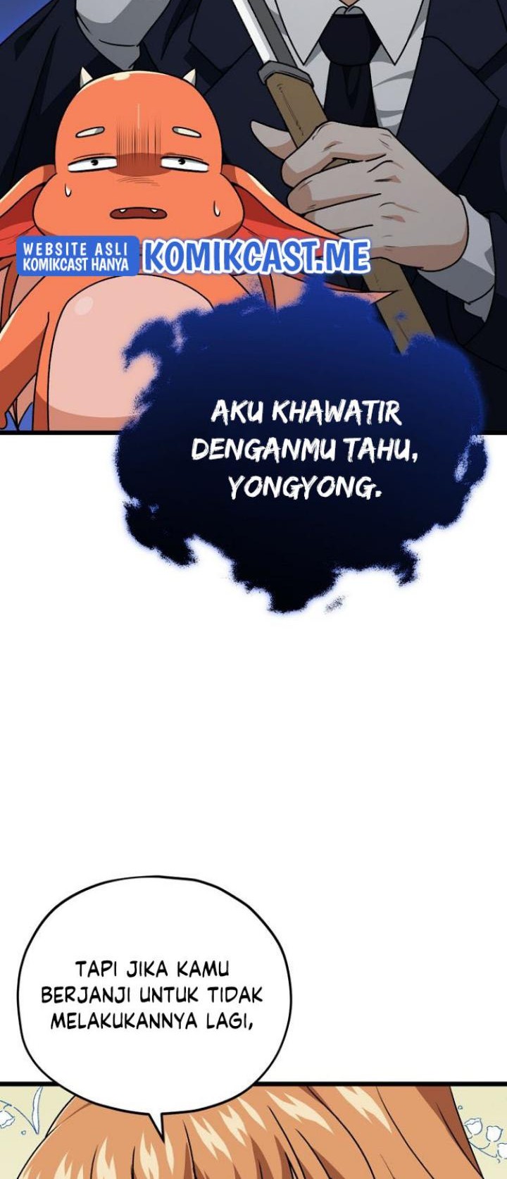 My Dad Is Too Strong Chapter 99 - halaman 55