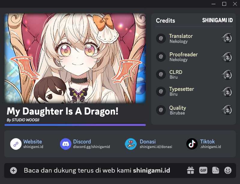 My Daughter Is a Dragon! Chapter 42 - halaman 1