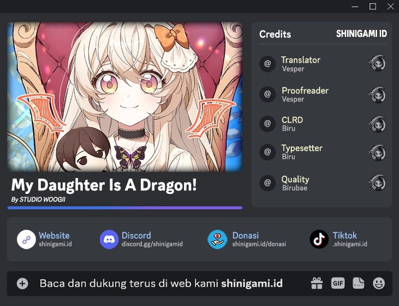 My Daughter Is a Dragon! Chapter 46 - halaman 1