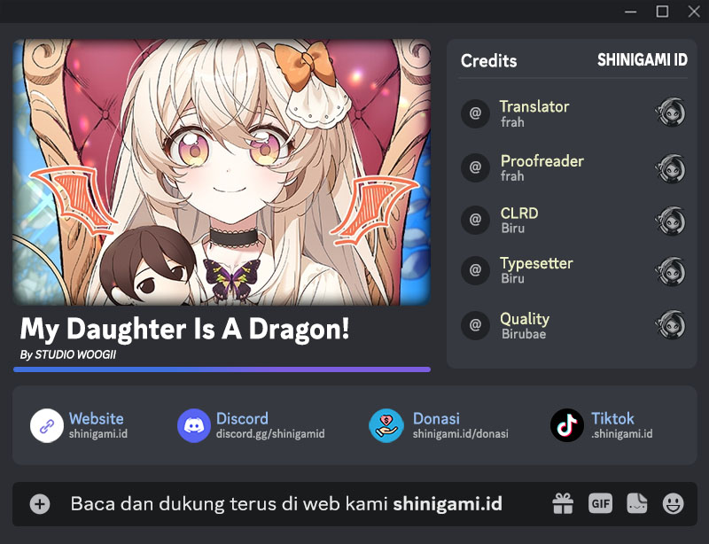 My Daughter Is a Dragon! Chapter 48 - halaman 1