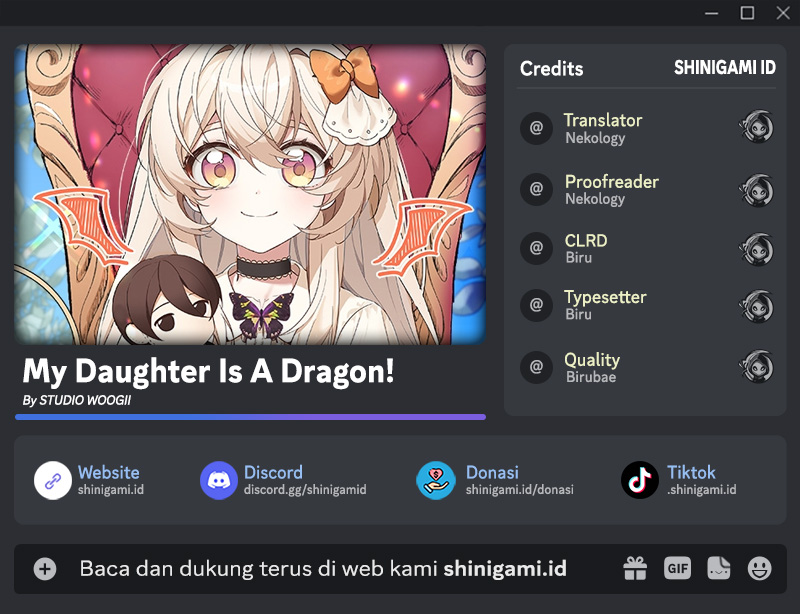 My Daughter Is a Dragon! Chapter 54 - halaman 1