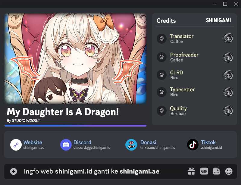 My Daughter Is a Dragon! Chapter 60 - halaman 1