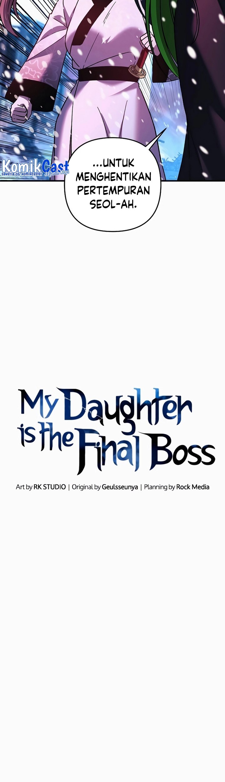 My Daughter Is the Final Boss Chapter 134 - halaman 16