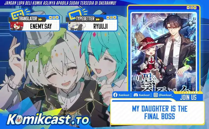 My Daughter Is the Final Boss Chapter 154 - halaman 1