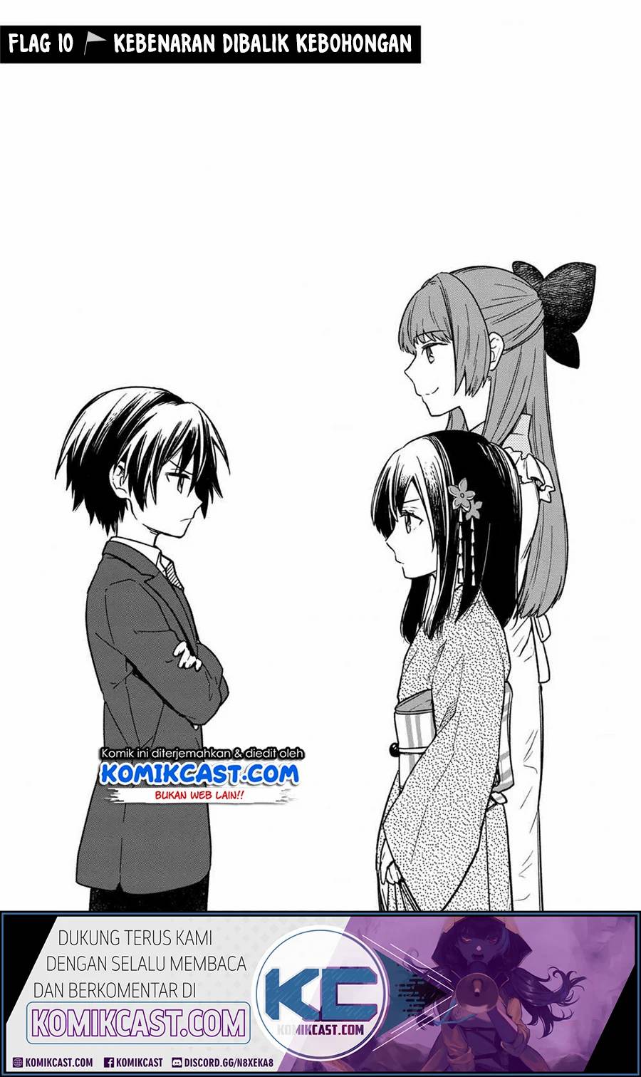 My Death Flags Show No Sign of Ending Chapter 10 - halaman 1