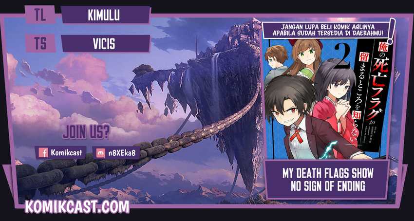 My Death Flags Show No Sign of Ending Chapter 21 - halaman 1