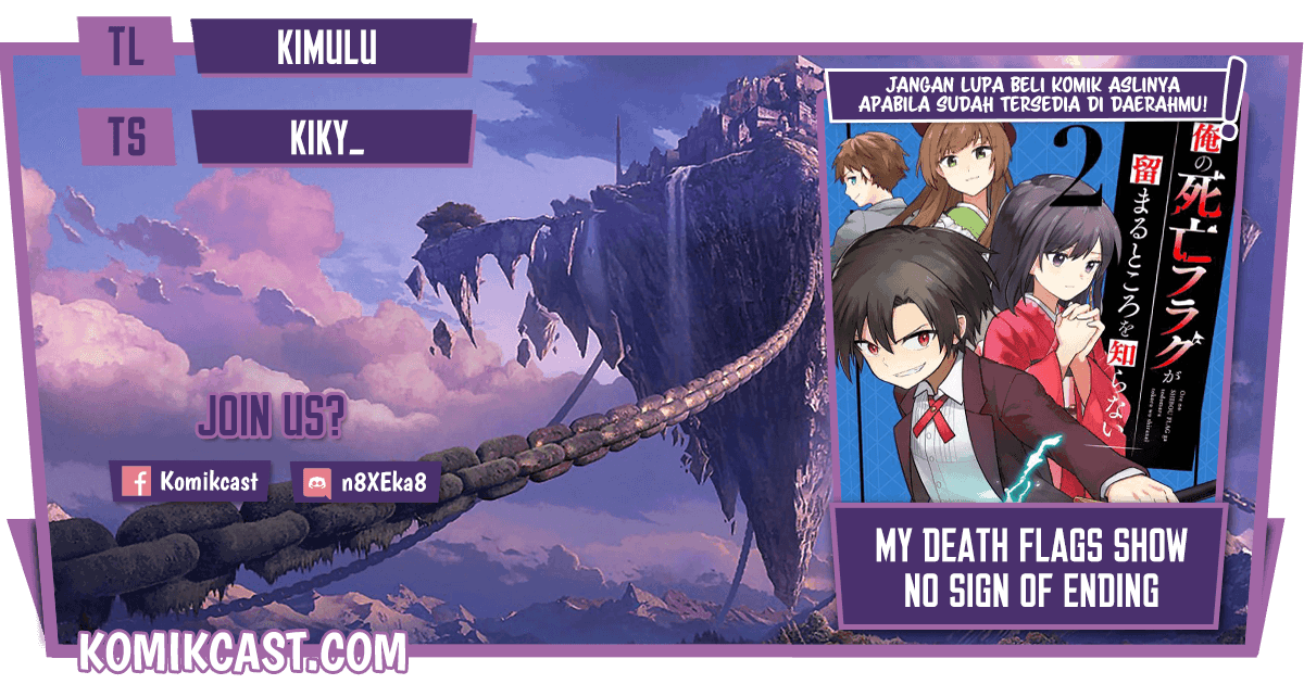 My Death Flags Show No Sign of Ending Chapter 24 - halaman 1
