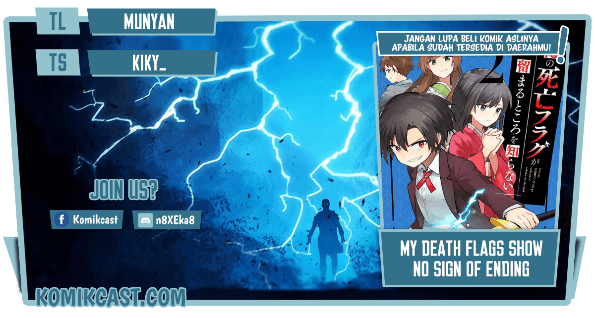 My Death Flags Show No Sign of Ending Chapter 25 - halaman 1