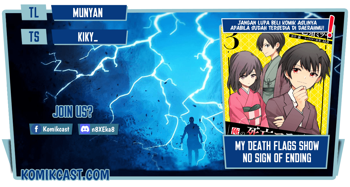 My Death Flags Show No Sign of Ending Chapter 36 - halaman 1