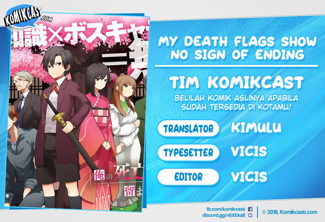 My Death Flags Show No Sign of Ending Chapter 4 - halaman 1