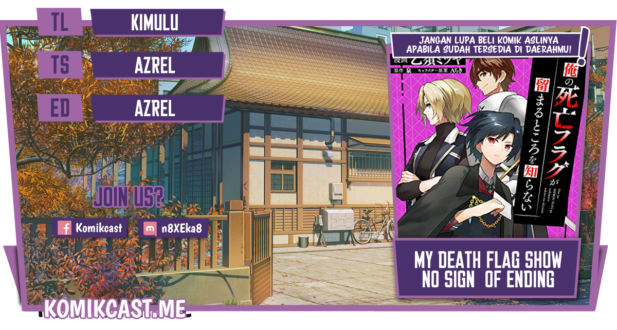 My Death Flags Show No Sign of Ending Chapter 41 - halaman 1