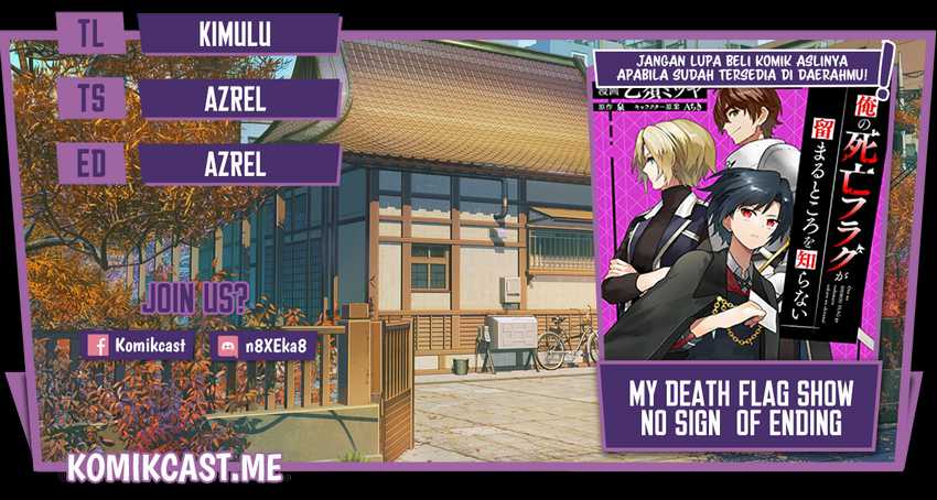 My Death Flags Show No Sign of Ending Chapter 42 - halaman 1
