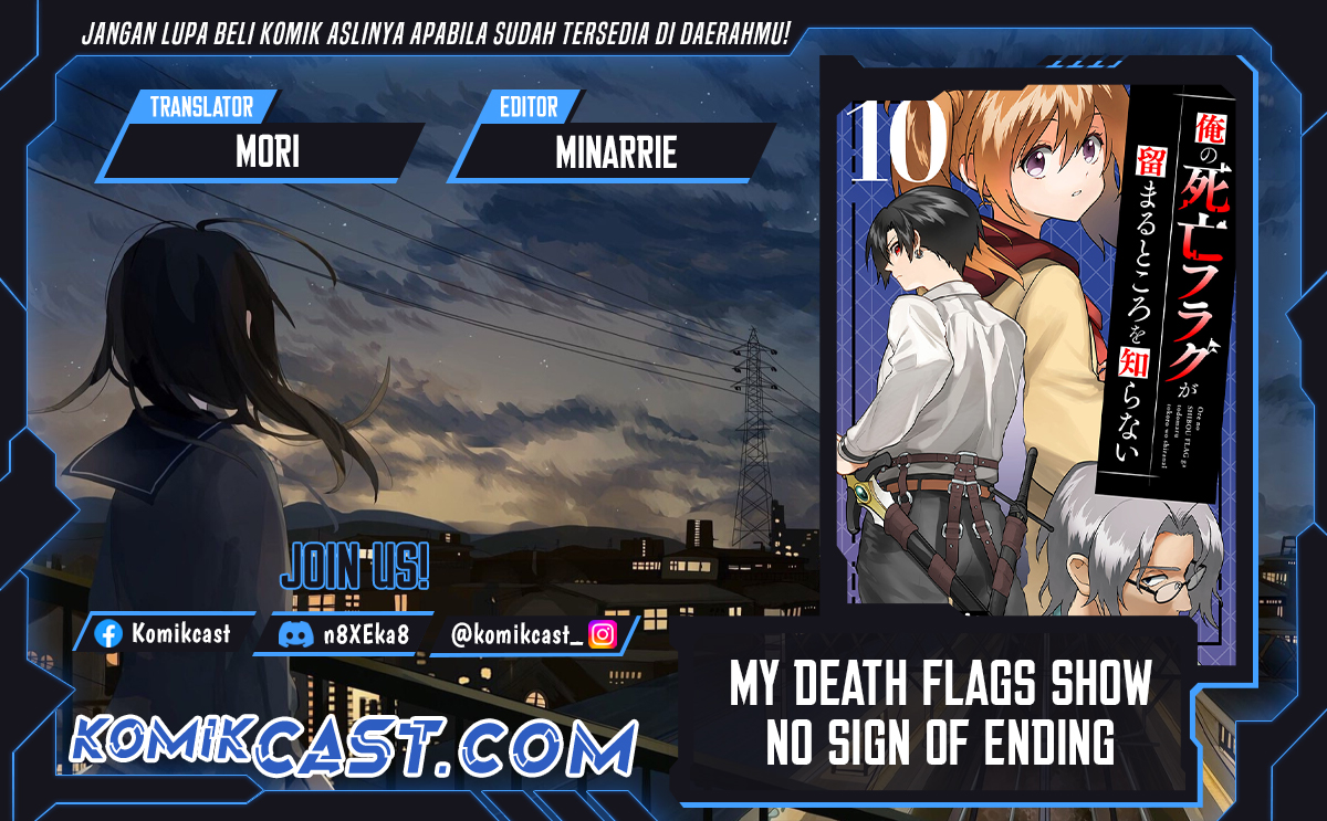 My Death Flags Show No Sign of Ending Chapter 74 - halaman 1