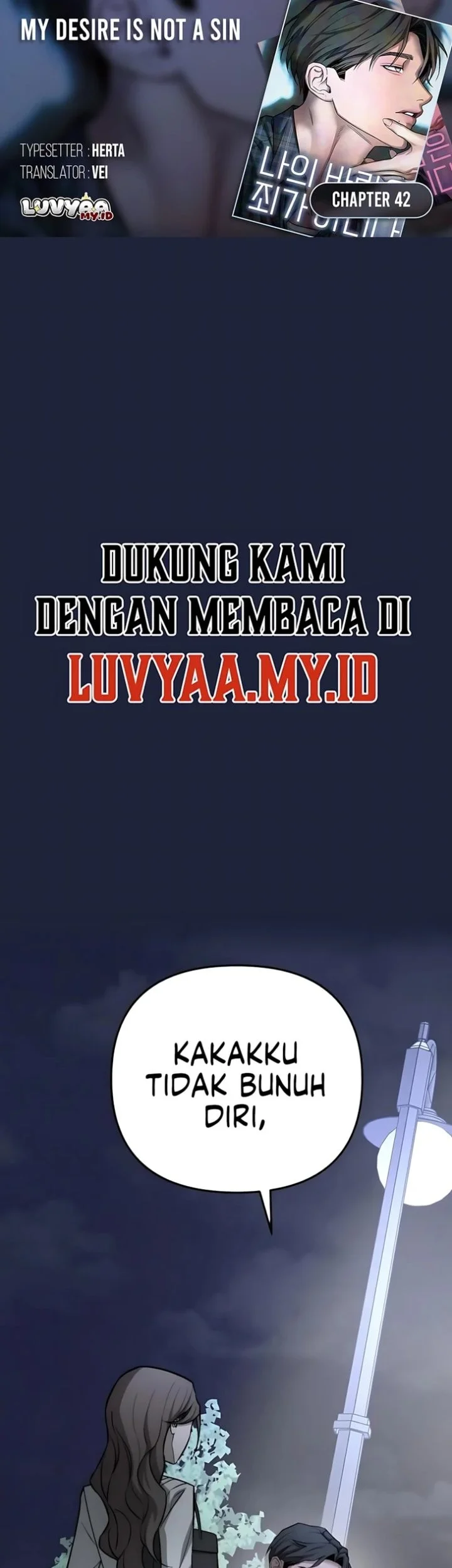 My Desire Is Not a Sin Chapter 42 - halaman 1