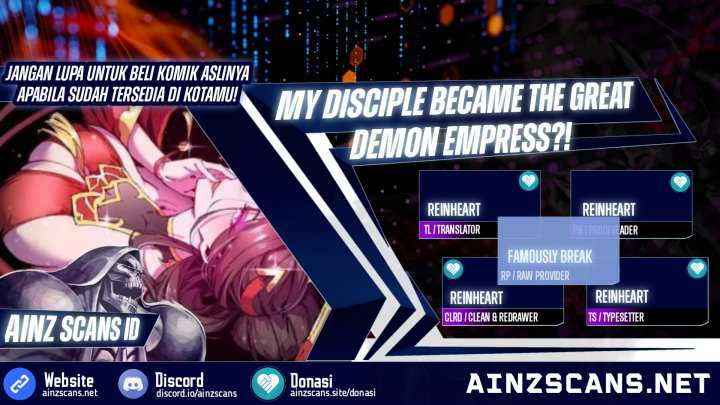 My Disciple Became The Great Demon Empress?! Chapter 1 - halaman 1