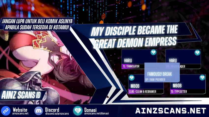 My Disciple Became The Great Demon Empress?! Chapter 25 - halaman 2