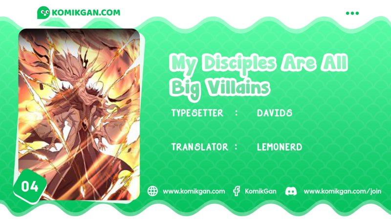 My Disciples Are All Big Villains Chapter 4 - halaman 1