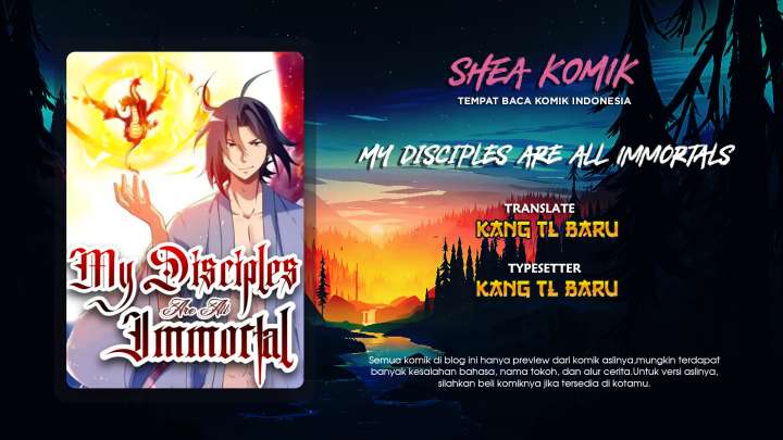 My Disciples Are All Immortals Chapter 116 - halaman 1