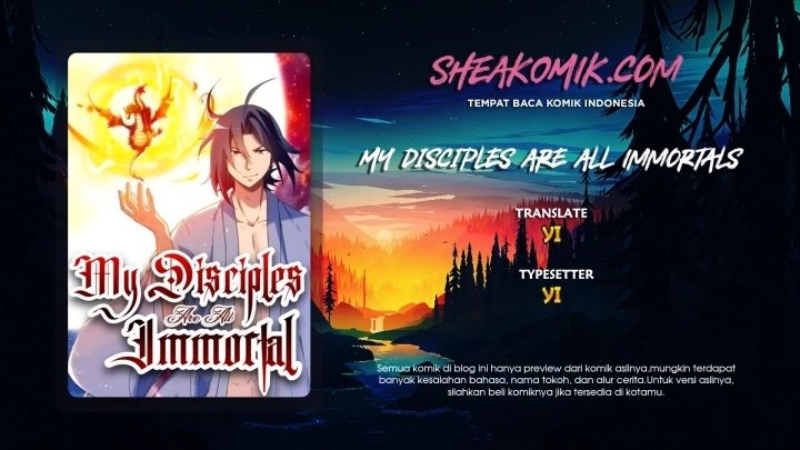 My Disciples Are All Immortals Chapter 121 - halaman 1