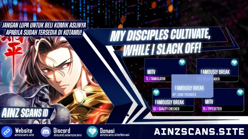 My Disciples Cultivate, While I Slack Off! Chapter 0.1 - halaman 1