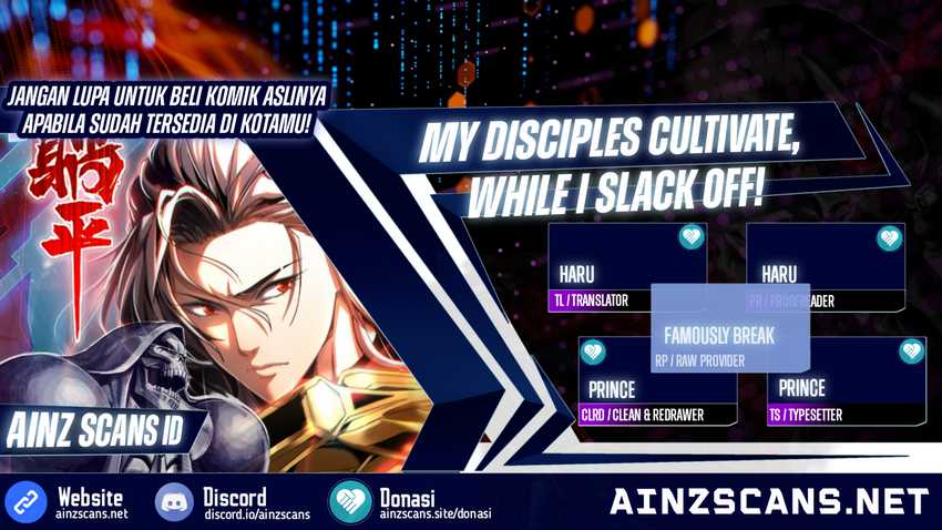 My Disciples Cultivate, While I Slack Off! Chapter 13 - halaman 1