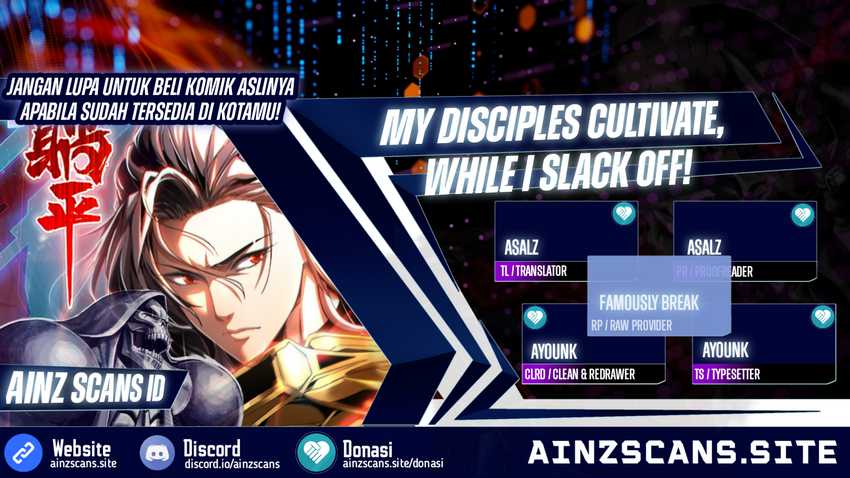 My Disciples Cultivate, While I Slack Off! Chapter 2 - halaman 1