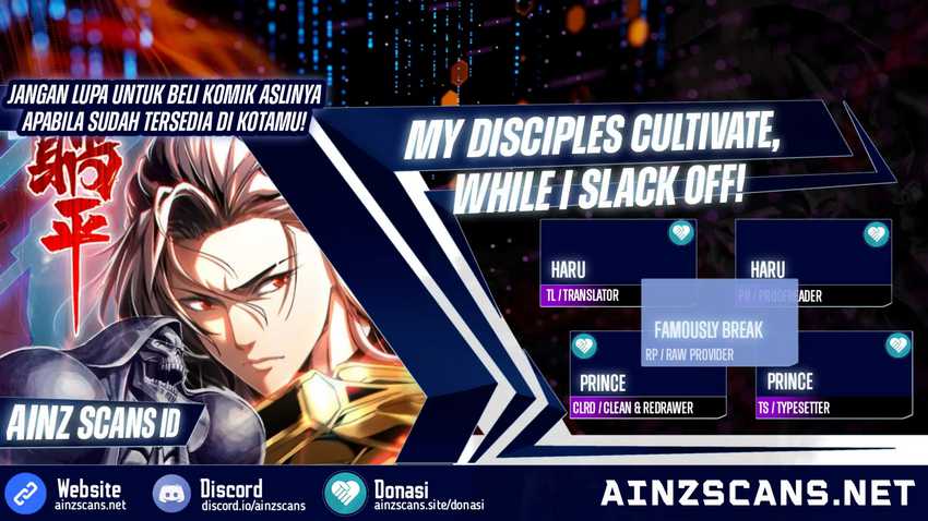 My Disciples Cultivate, While I Slack Off! Chapter 20 - halaman 1