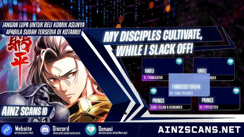 My Disciples Cultivate, While I Slack Off! Chapter 21 - halaman 1