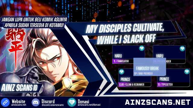 My Disciples Cultivate, While I Slack Off! Chapter 27 - halaman 1