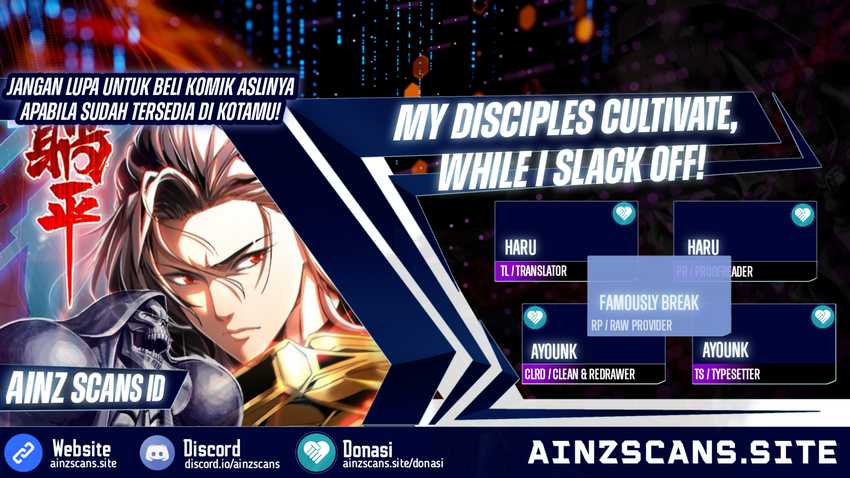 My Disciples Cultivate, While I Slack Off! Chapter 5 - halaman 1
